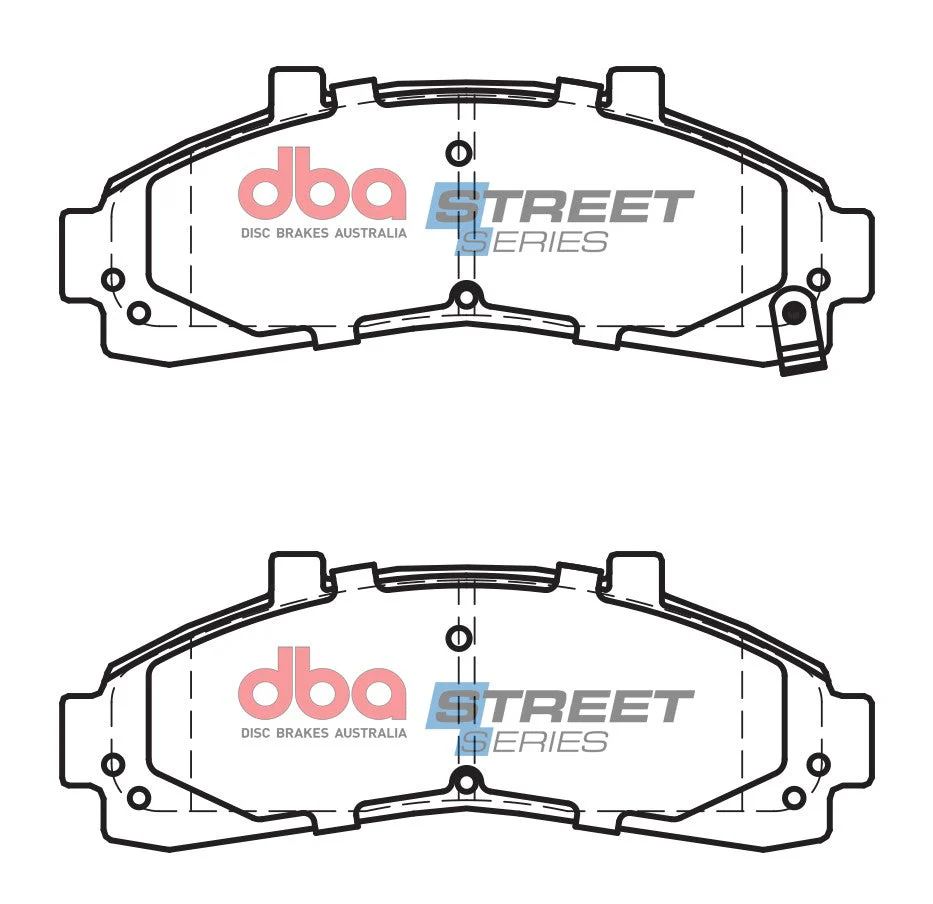 1995-2009 Mazda B4000 & More | DBA SS Street Series Brake Pads [Front] | DB7532SS - Image 5