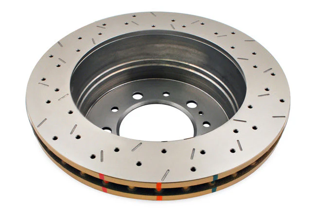 1998-2007 Toyota Land Cruiser & More | DBA 4000 Series XS Cross-Drilled/Slotted Brake Rotor [Rear] | DBA4789XS - Image 3