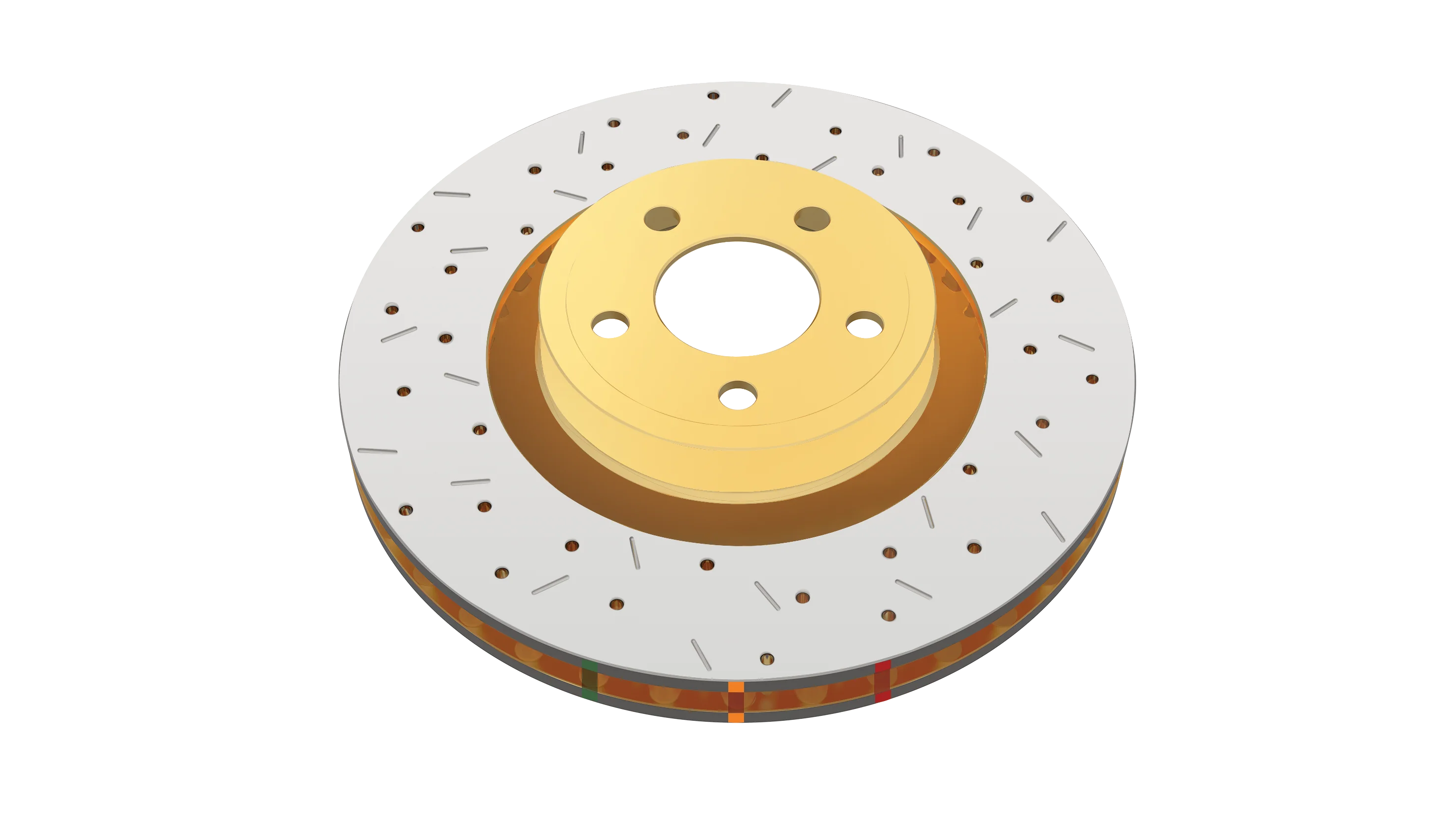 1999-2004 Ford Mustang | DBA 4000 Series XS Cross-Drilled/Slotted Brake Rotor [Front] | DBA4855XS - Image 4