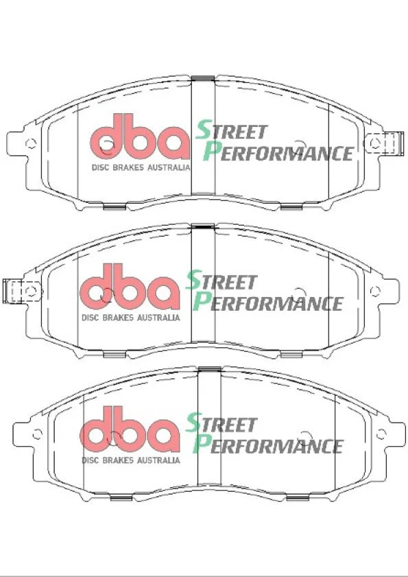 2000-2004 Nissan Xterra & More | DBA SP Street Series Brake Pads [Front] | DB1439SP - Image 5