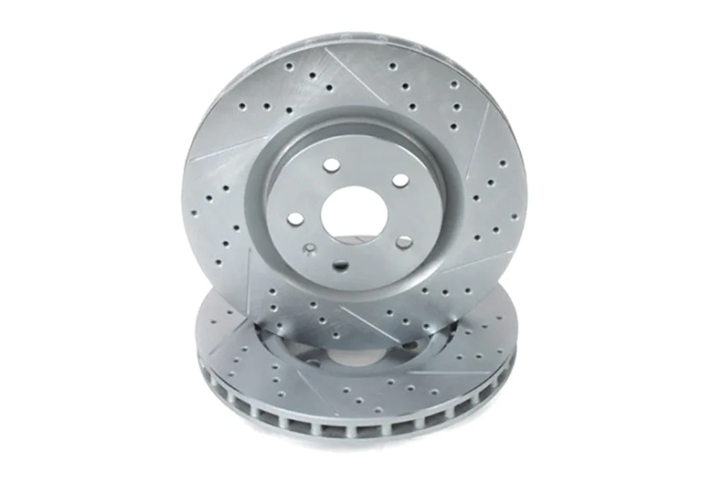 2007-2013 Infiniti G37 / 2014-2016 Infiniti Q60 - STILLEN Cross Drilled & Slotted 1-Pc Rotors (Set of 4) - NIS91006 - Image 5