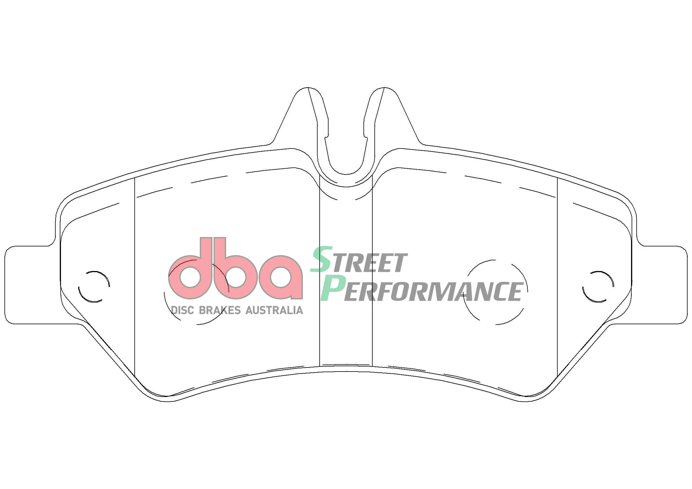 2007-2009 Dodge Sprinter 3500 & More | DBA SP Street Series Brake Pads [Rear] | DB1972SP - Image 5