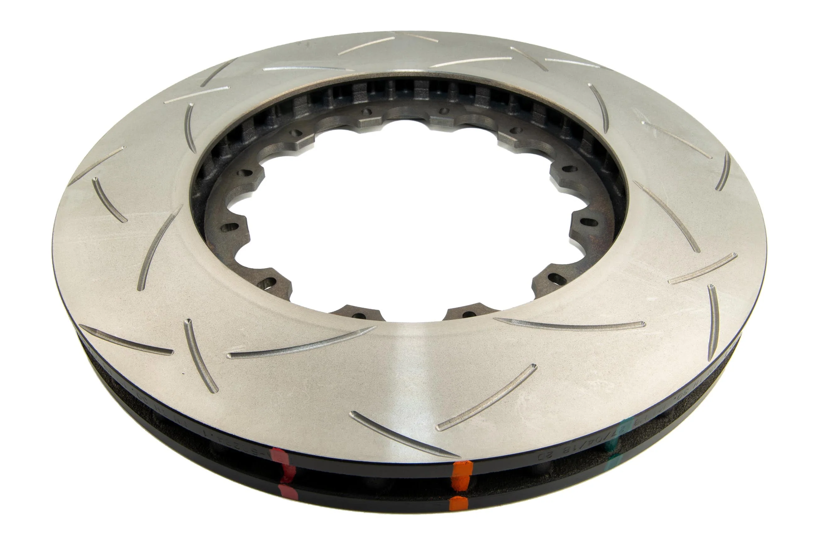 2008-2015 Mitsubishi Lancer Evolution GSR & More | DBA 5000 Series T3 Slot Brake Rotor Ring [Front] | DBA52224.1S - Image 3