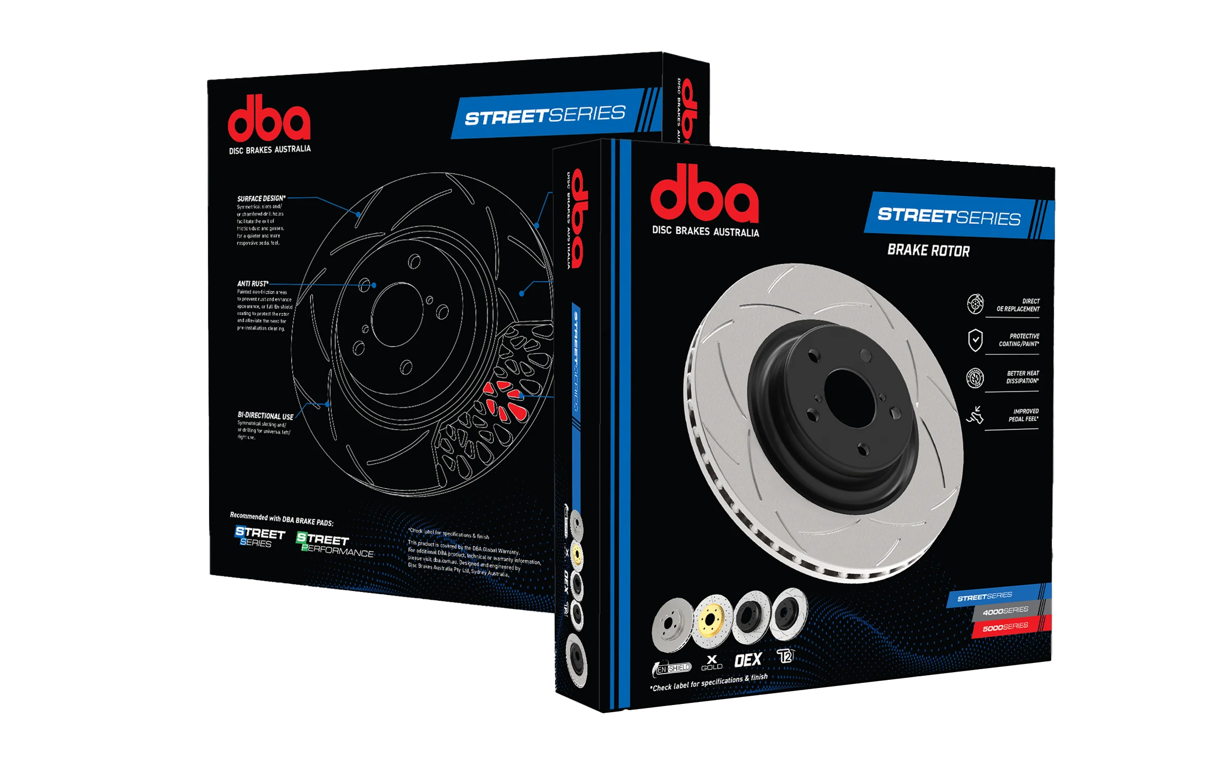 2008 Mitsubishi Lancer & More | DBA Street Series T2 Standard Brake Rotor [Front] | DBA2224E - Image 2