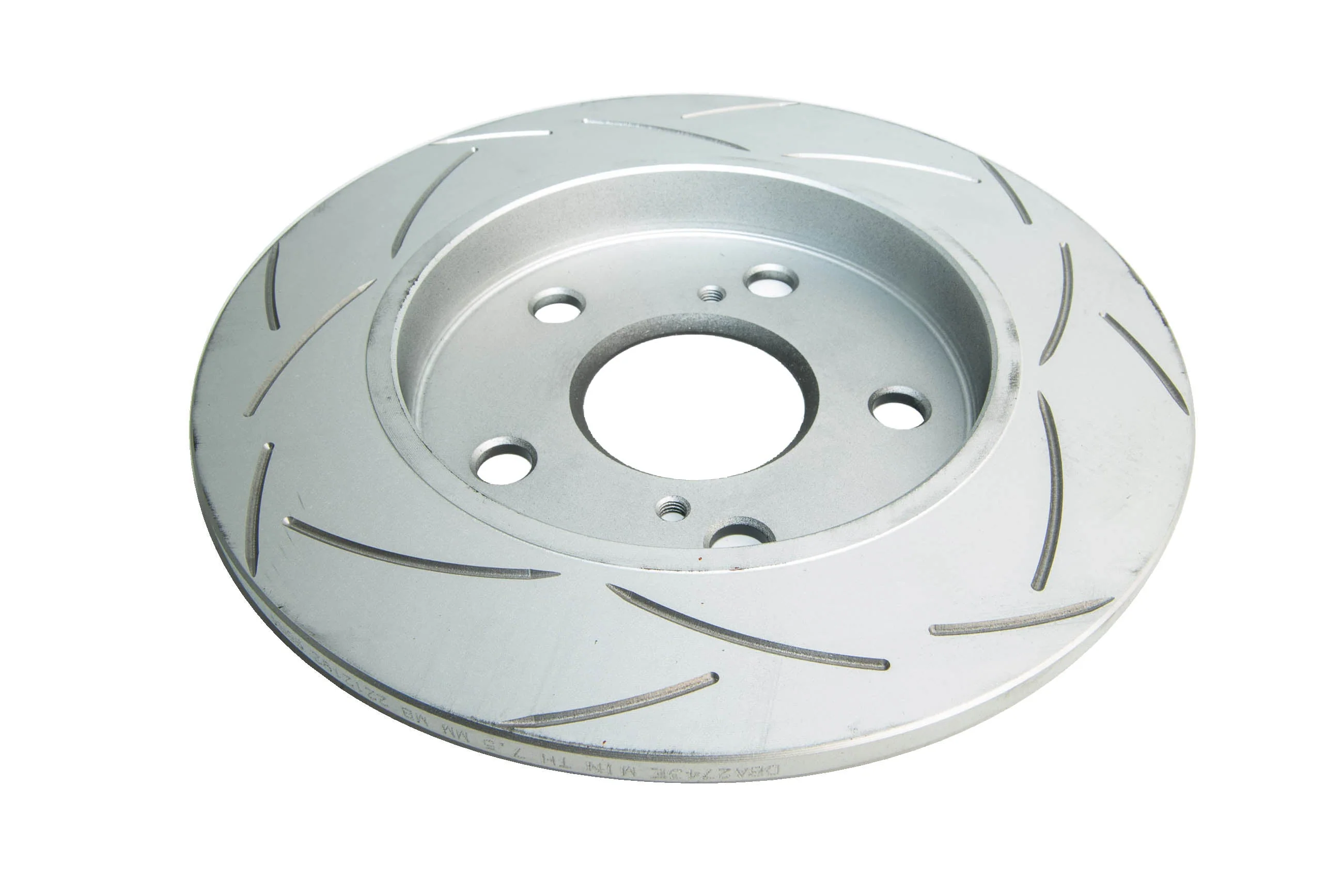 2010-2013 Toyota Prius & More | DBA Street Series T2 Slot Brake Rotor [Rear] | DBA2743S - Image 3