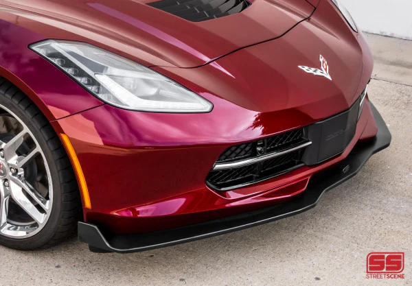 STREET SCENE 2014-2019 CORVETTE C7 FRONT SPLITTER SKU# 950-70620 - Image 7