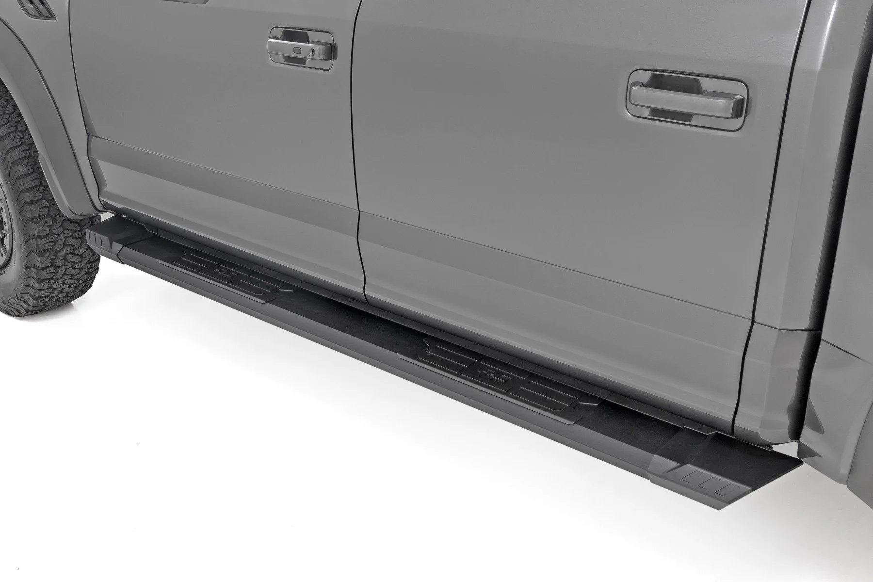 HD2 Running Boards |Super Crew Cab |Ford F150 / F-2500-3500 Super Duty  2WD/4WD | 2015-2021 | Rough Country | SRB151791A - Image 3