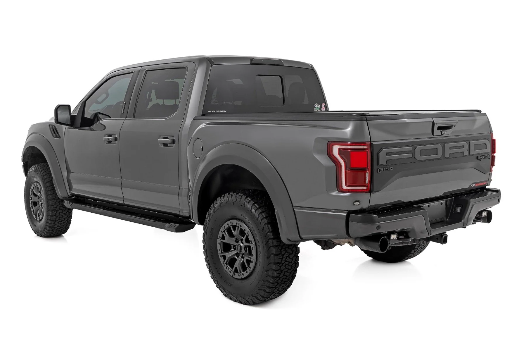 HD2 Running Boards |Super Crew Cab |Ford F150 / F-2500-3500 Super Duty  2WD/4WD | 2015-2021 | Rough Country | SRB151791A - Image 4