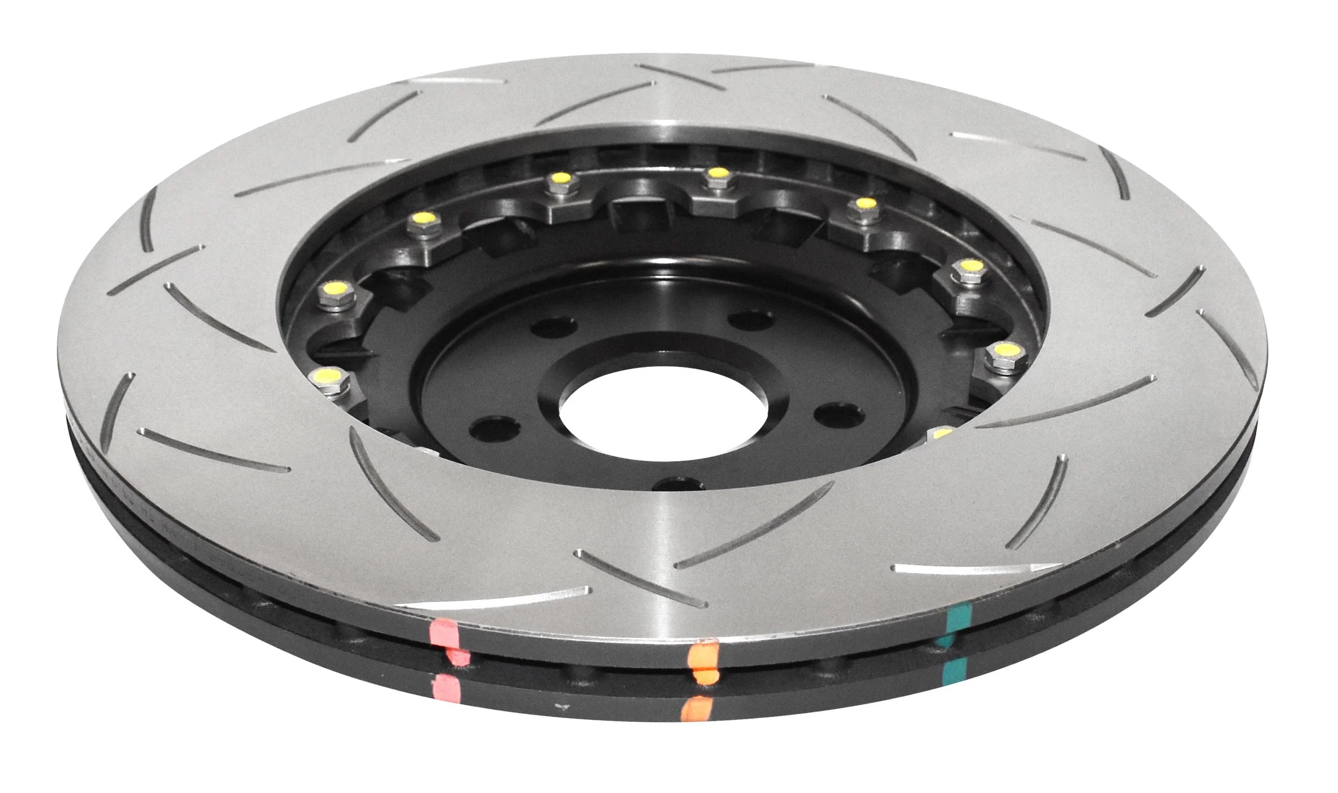 2016 Ford Focus & More | DBA 5000 Series Fully Assembled 2-Piece T3 Slot Brake Rotor [Front] | DBA52968BLKS - Image 3
