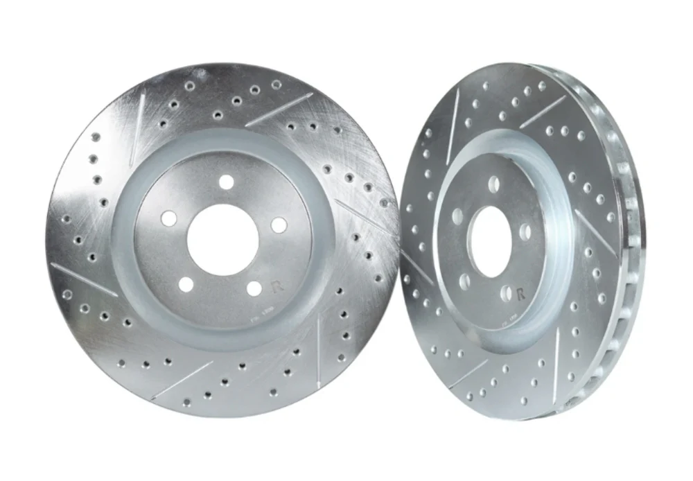 2017-2019 Nissan Altima NISMO / SR (Turbo) - STILLEN Cross Drilled & Slotted 1-Pc Rotors [Rear](Set of 2) - NIS71013 - Image 4