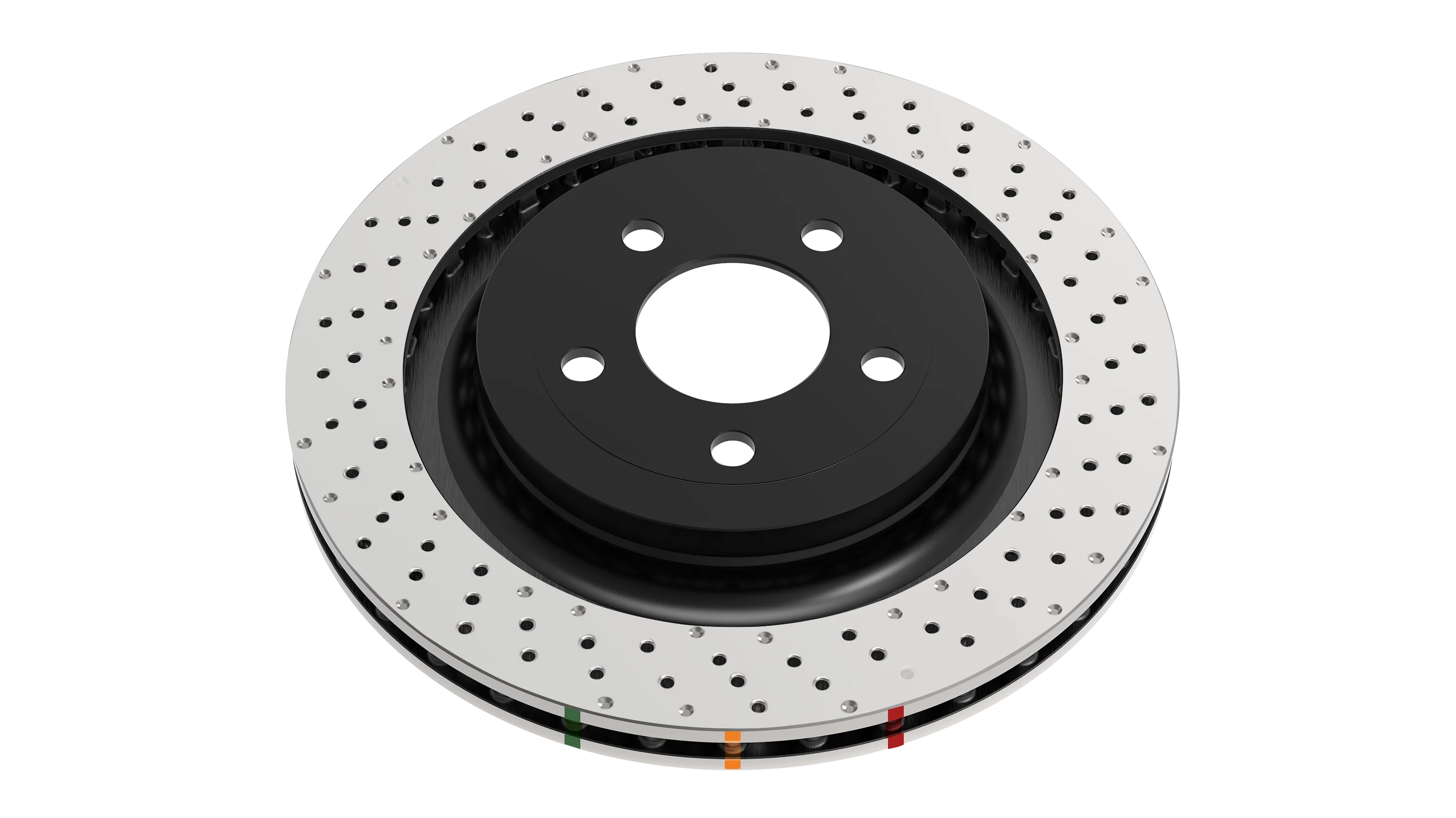 2017-2018 Ford Mustang & More | DBA 4000 Series Cross-Drilled/Dimpled [Rear] | DBA42165XD - Image 5