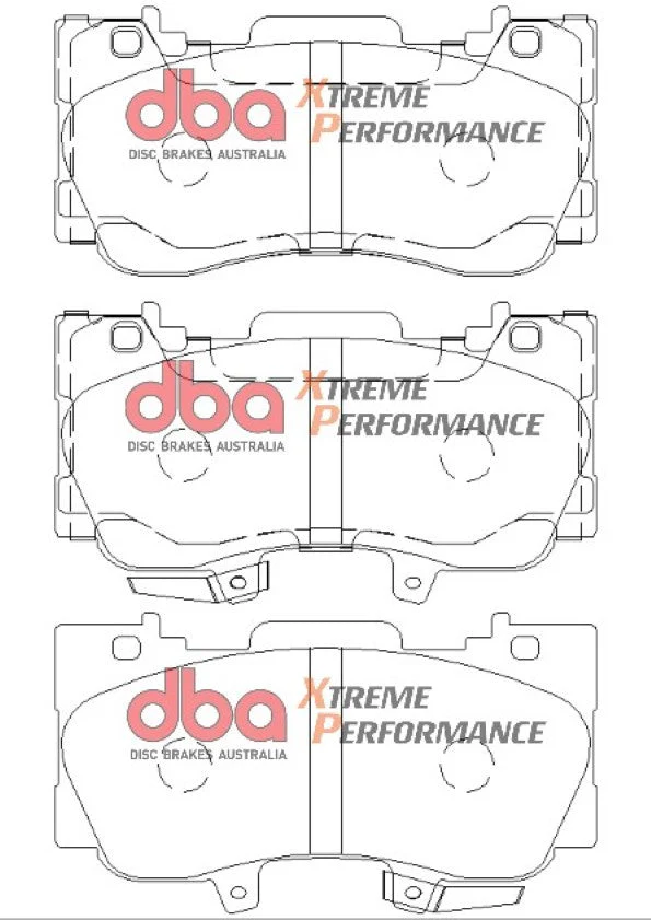 2017-2018 Ford Mustang & More | DBA XP Street Series Brake Pads [Front] | DB9011XP - Image 5