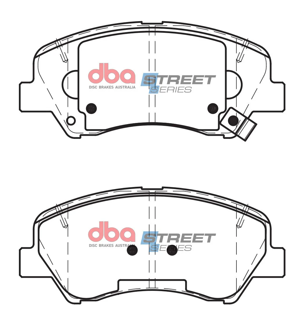 2017-2018 Kia Rio & More | DBA SS Street Series Brake Pads [Front] | DB2272SS - Image 5