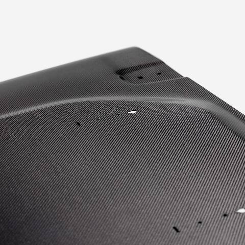 2018-2024 Jeep Wrangler (JL) Style-MO Carbon Fiber Hood  - Anderson Composites - AC-HD18JPJL-MO - Image 3