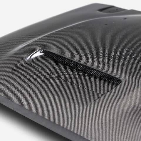 2018-2024 Jeep Wrangler (JL) Style-MO Carbon Fiber Hood  - Anderson Composites - AC-HD18JPJL-MO - Image 6