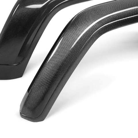 2019-2024 Jeep Gladiator (JT) Carbon Fiber Rear Fender Flares  - Anderson Composites - AC-FLR19JPJT-R - Image 6
