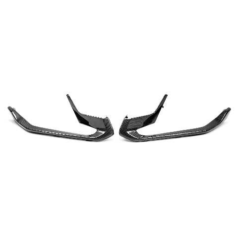 2020-2022 Ford Mustang GT500 Carbon Fiber Front Bumper Trim  - Anderson Composites - AC-FBT20FDMU500 - Image 2