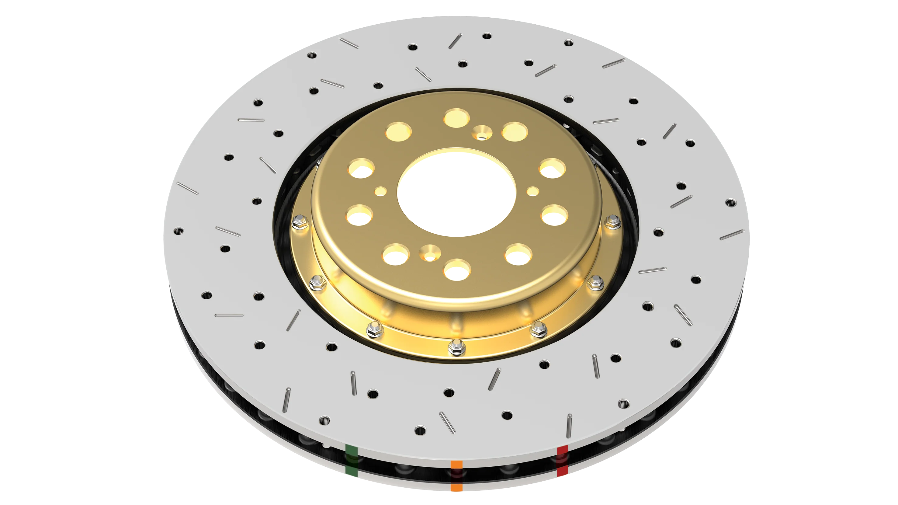 2021-2023 Dodge Challenger SRT Hellcat Redeye Widebody Jailbreak & More | DBA 5000 Series XS Cross-Drilled/Slotted Brake Rotor Ring [Front] | DBA53951.1XS - Image 5