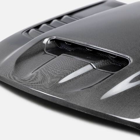 2021-2024 Ram 1500 TRX OE-Style Carbon Fiber Hood  - Anderson Composites - AC-HD21DGTRX-OE - Image 5