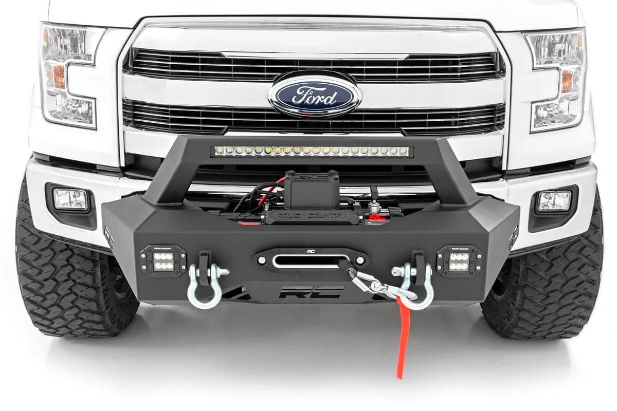 EXO Winch Mount Kit | Ford F-150 2WD/4WD | 2009-2022 | Rough Country | 10762 - Image 3