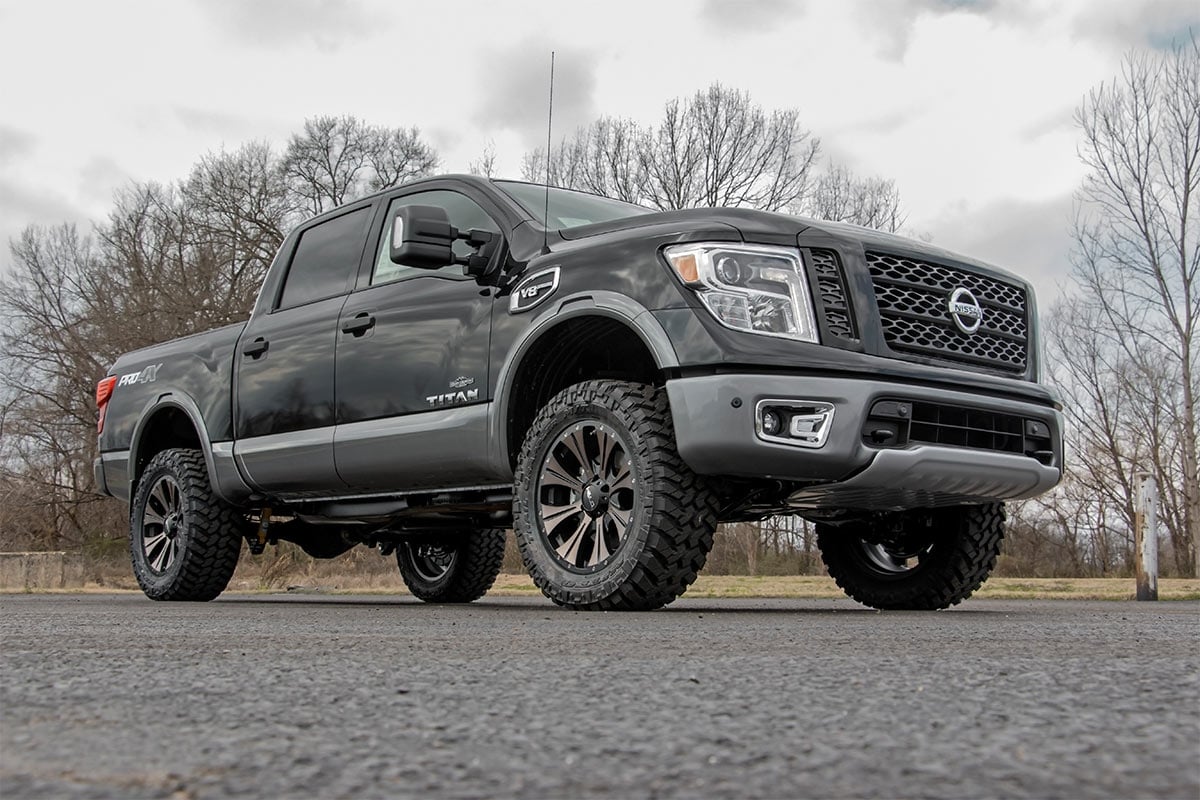 3 Inch Lift Kit | N3 Shocks | Nissan Titan 2WD/4WD | 2004-2021 | Rough Country | 83430 - Image 2