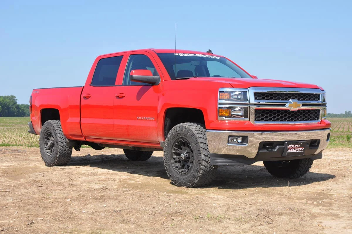 2.5 Inch Lift Kit | Vertex | Chevrolet Silverado/GMC Sierra 1500 | 2007-2018 | Rough Country | 1320V - Image 2