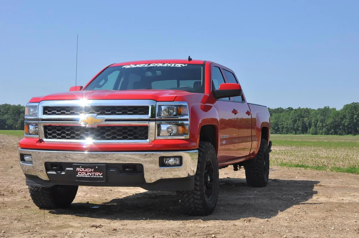 2.5 Inch Lift Kit | Vertex | Chevrolet Silverado/GMC Sierra 1500 | 2007-2018 | Rough Country | 1320V - Image 4