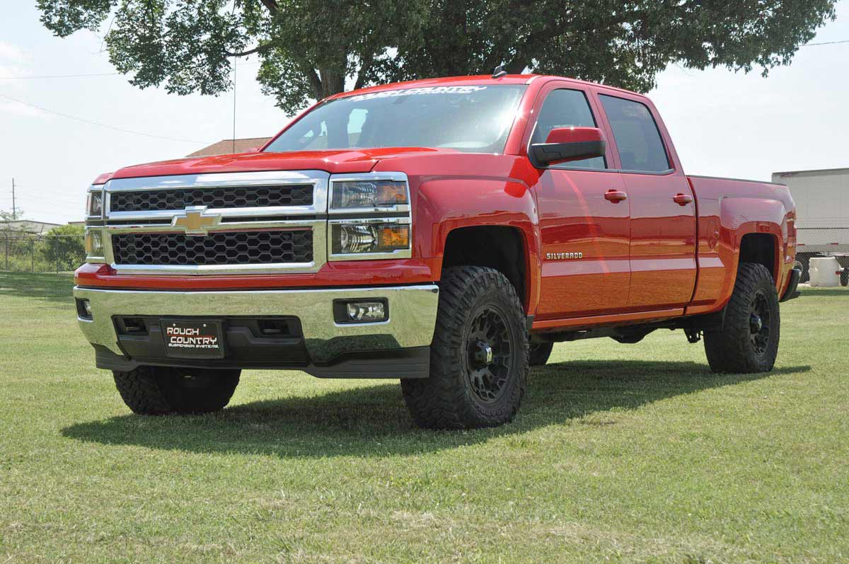 2.5 Inch Lift Kit | Vertex | Chevrolet Silverado/GMC Sierra 1500 | 2007-2018 | Rough Country | 1320V - Image 6