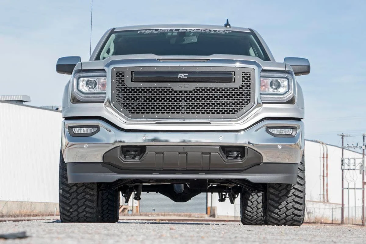 3.5 Inch Lift Kit | Cast Steel LCA | FR N3 | Chevrolet Silverado/GMC Sierra 1500 | 2014-2018 | Rough Country | 12432 - Image 2