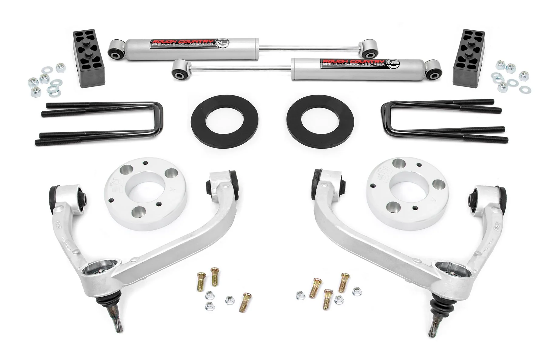 3 Inch Lift Kit | Ford F-150 4WD | 2009-2013 | Rough Country | 51013