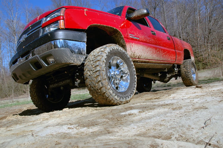 6 Inch Lift Kit | V2 | Chevrolet Silverado/GMC Sierra 2500HD 4WD | 2001-2010 | Rough Country | 29770 - Image 3