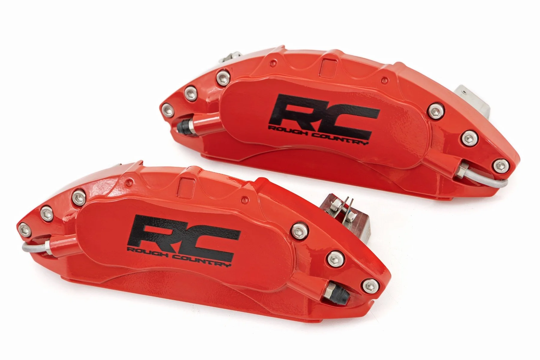Caliper Cover | Red | Chevrolet Silverado/GMC Sierra 1500 | 2019-2021 | Rough Country | 71106A - Image 5