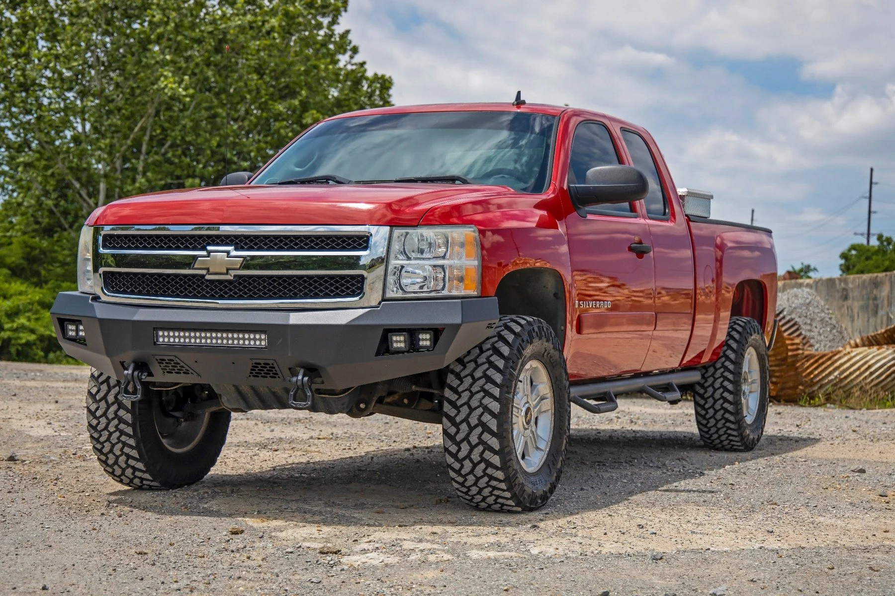 Front Bumper | Chevy Silverado 1500 2WD/4WD | 2007-2013 | Rough Country | 10769 - Image 5