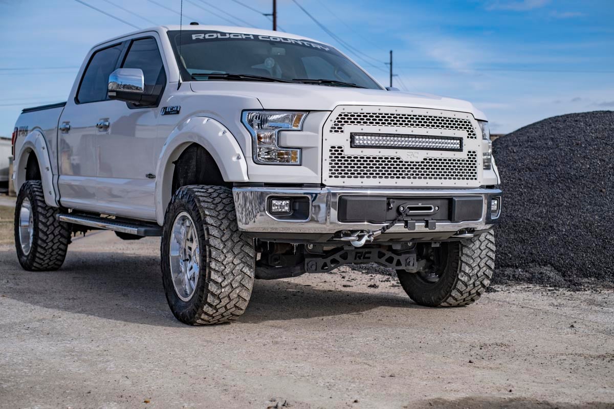 Hidden Winch Mount | Ford F-150 2WD/4WD | 2015-2020 | Rough Country | 51007 - Image 5
