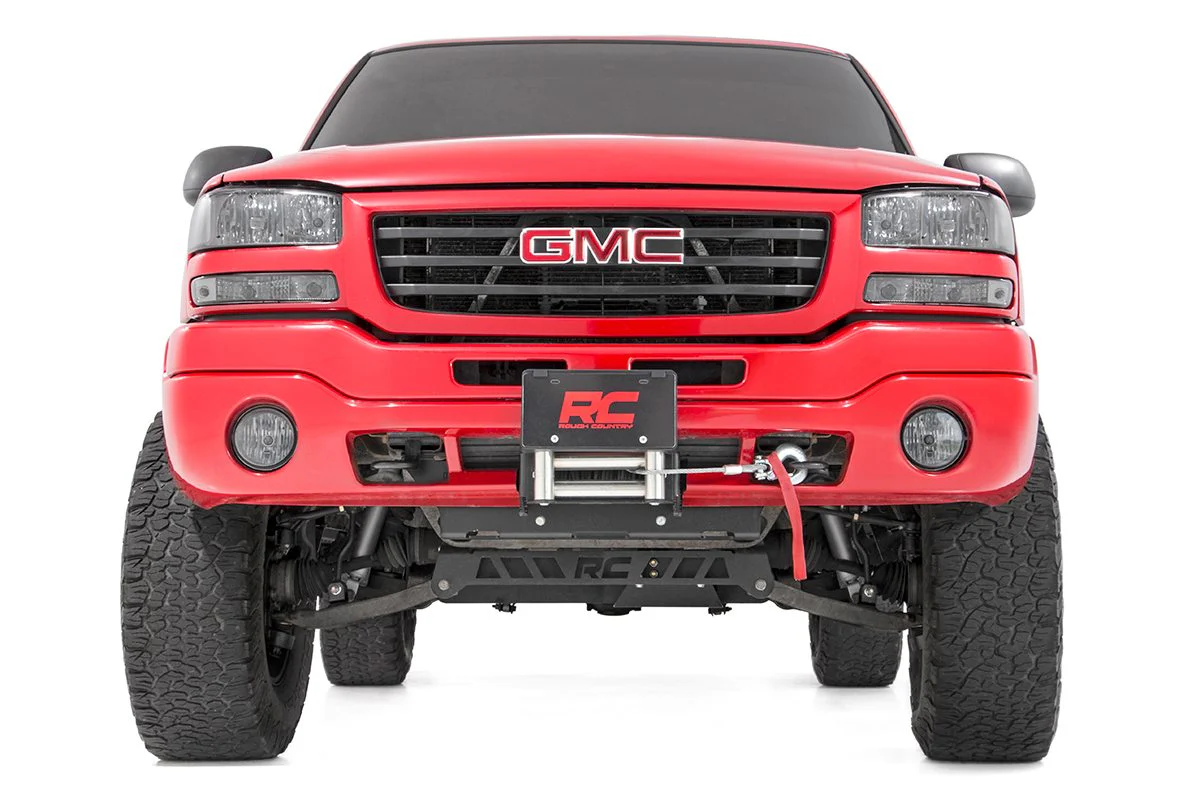 Hidden Winch Mounting Plate | Chevrolet Silverado/GMC Sierra 1500 | 1999-2006 | Rough Country | 11002 - Image 6