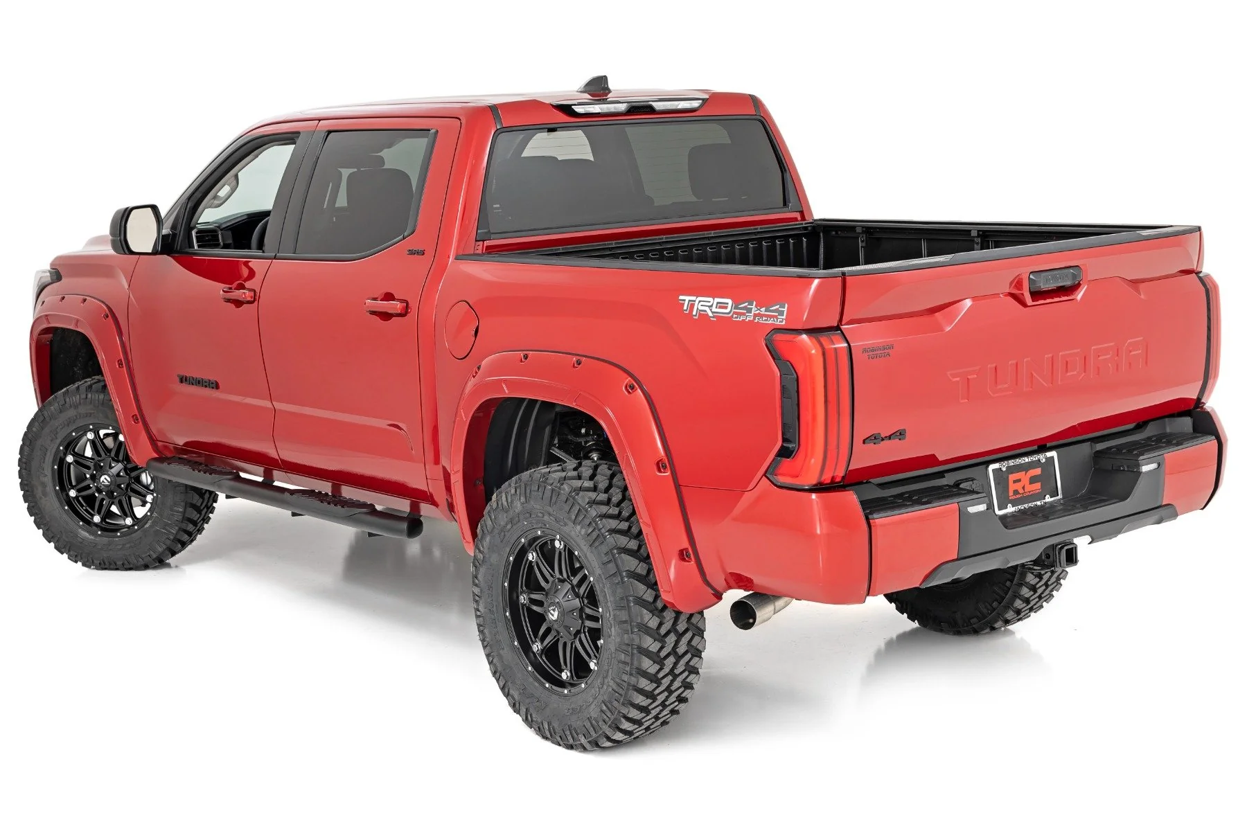 Oval Nerf Steps | Crew Cab | Black | Toyota Tundra 2WD/4WD -2022 | 2022-2022 | Rough Country | 21014 - Image 3