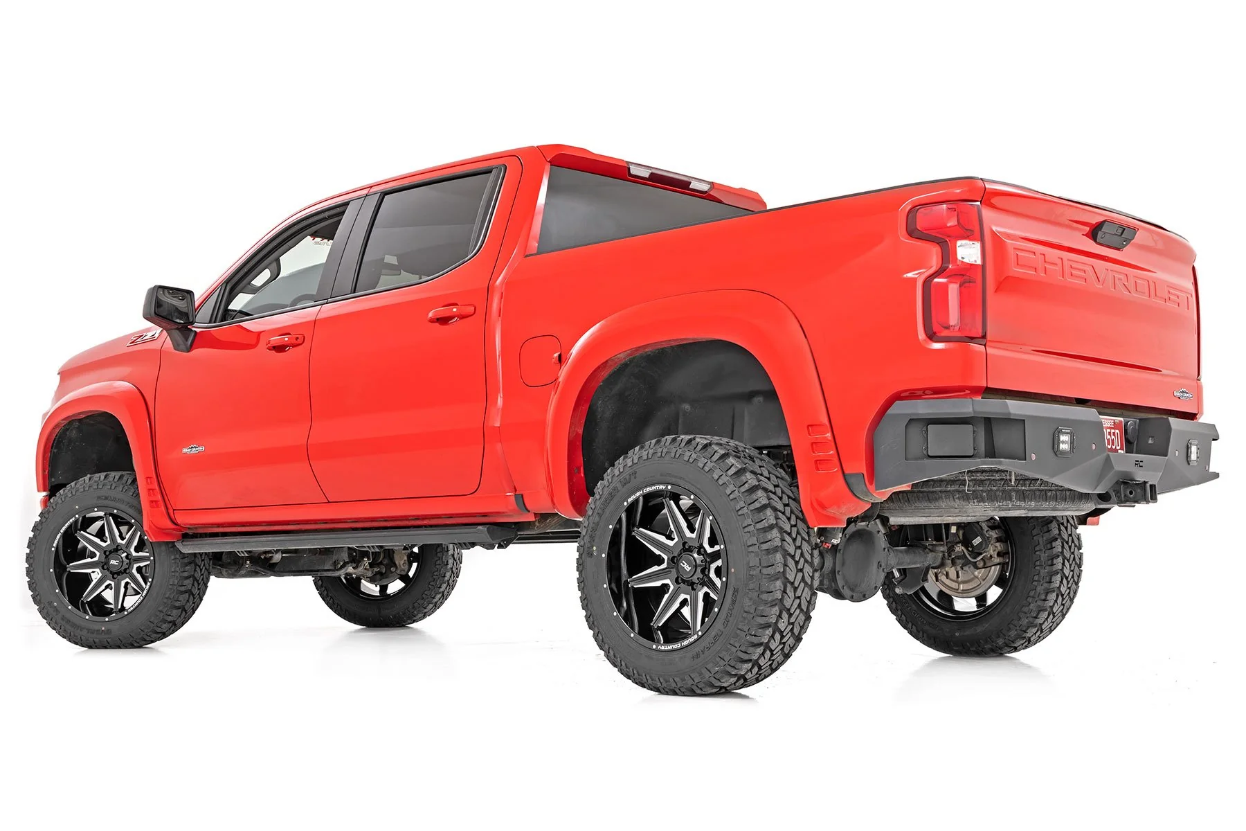 Rough Country 91M Series Wheel | One-Piece | Gloss Black | 20x12 | 6-5.5 | -44mm | 2019-2022 |  91201212M - Image 5