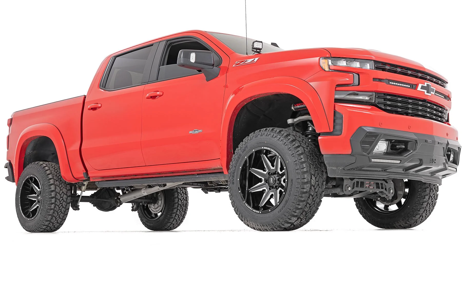 Rough Country 91M Series Wheel | One-Piece | Gloss Black | 20x12 | 8x180 | -44mm | 2011-2019 |  91201206M - Image 4