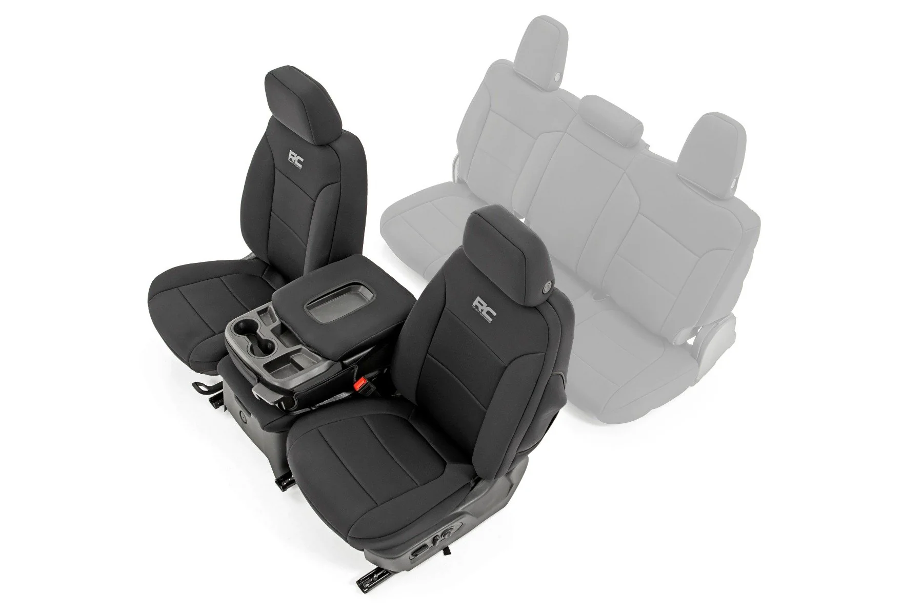 Seat Covers | FR 40/20/40 | Chevy Silverado 1500 2WD/4WD | 2019-2022 | Rough Country | 91035