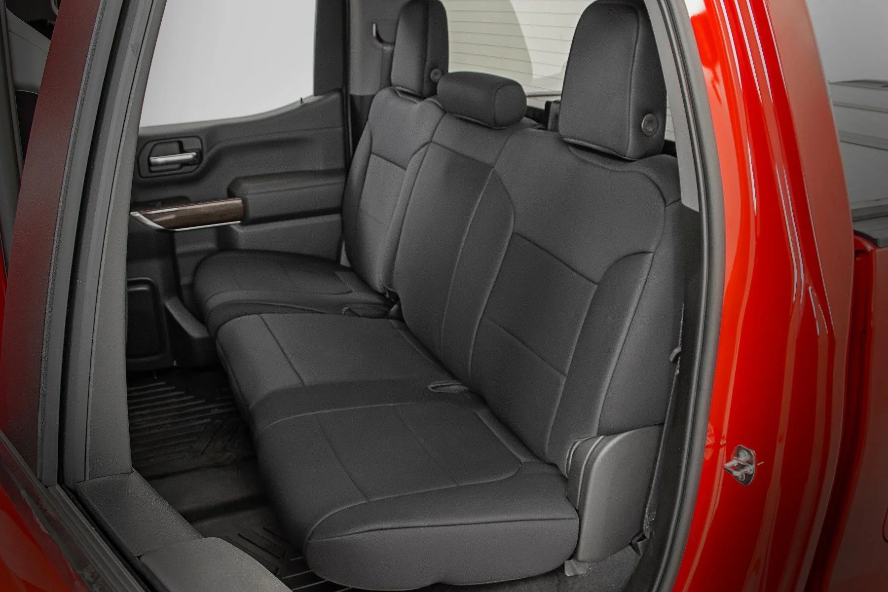 Seat Covers | FR 40/40/20 & RR Arm Rest | Chevrolet Silverado/GMC Sierra 1500 | 2019-2022 | Rough Country | 91036 - Image 3